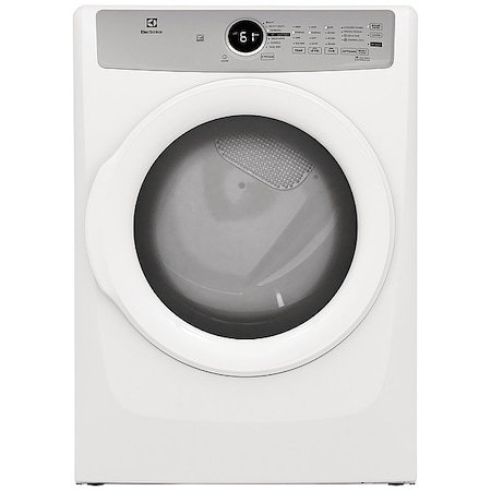 Frigidaire Dryer, Gas, 8 cu ft., White ELFG7337AW