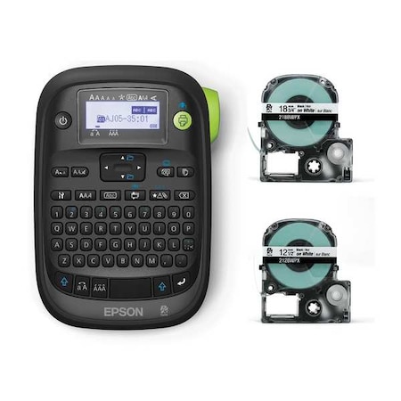 Epson Portable Label Printer, LABELWORKS PX Series, Single Color Capability LW-PX300GST