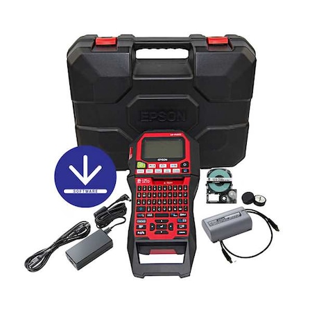 Epson Portable Label Printer, LABELWORKS PX Series, Multi-Color Capability LW-PX900PCD