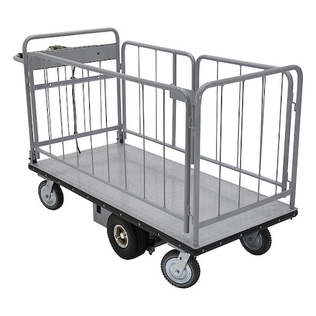 Vestil Electric Material Handling Cart 1500 lb. Capacity EMHC-2860-2