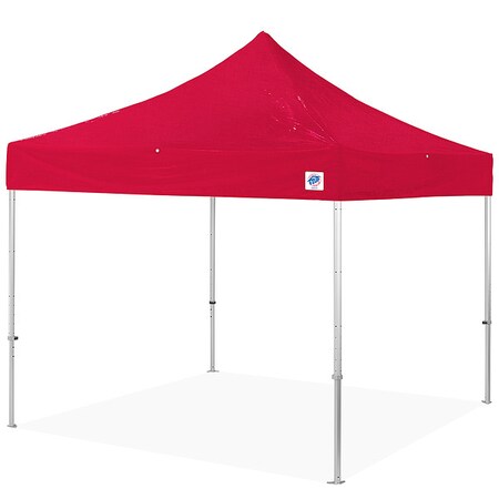 E-Z Up Shelter, Red, 13 ft W, 13 ft L ENDGKVVP13RD