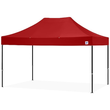 E-Z Up Shelter, Red, 10 ft W, 15 ft L END3ABK15KMCRD