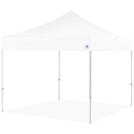 E-Z Up Shelter Tent, White, 13 ft W, 13 ft L END3AGY13KWH