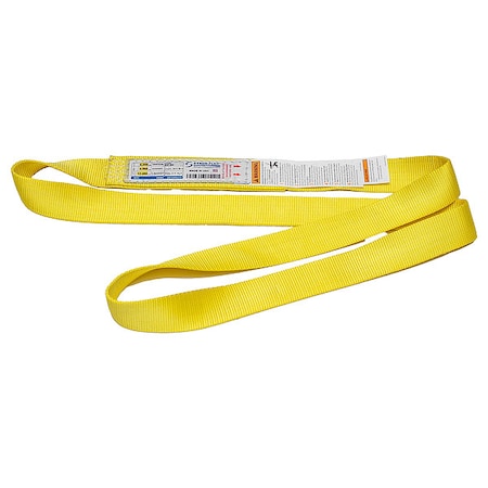Stren-Flex Web Sling, Endless, 6 ft L, 12400 lb Cap. EN1-902-06