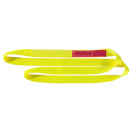 Lift-All Web Sling, Endless, Yellow EN1601NX30IN