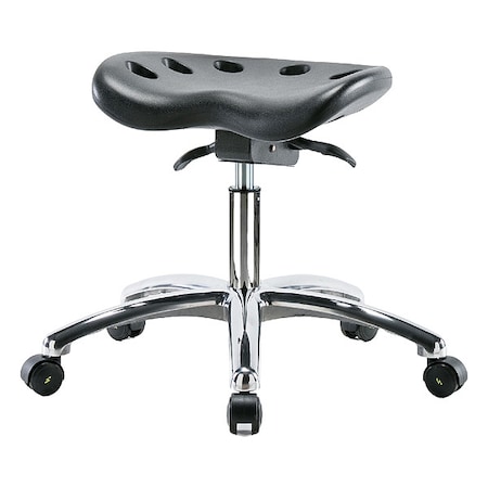 Zoro Select ESD Pneumatic Stool, 300 lb. wt. Cap. ESD-PTDHSO-CR-EC