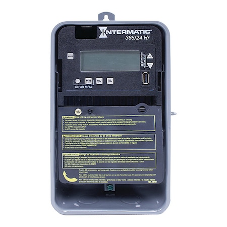 Intermatic Electronic Timer, 24 hr./365 Days, 30A ET2125CR