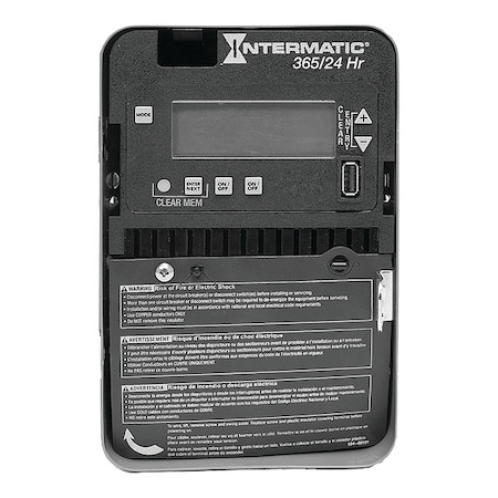 Intermatic Electronic Timer, 24 hr./365 Days, 30A ET2125C