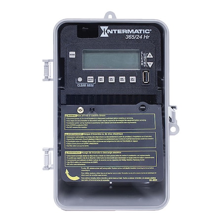 Intermatic Electronic Timer, 24 hr./365 Days, 30A ET2145CP