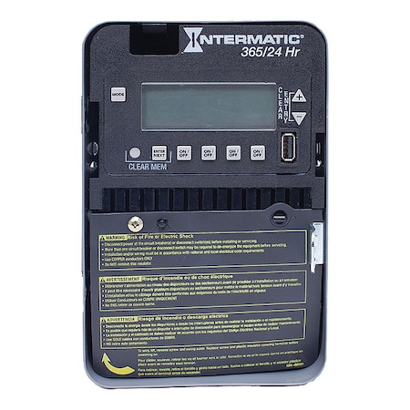 Intermatic Electronic Timer, 24 hr./365 Days, 30A ET2145C