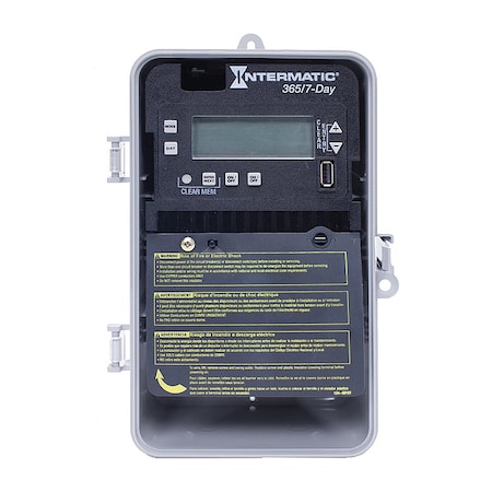 Intermatic Electronic Timer, 7/365 Days, 30A ET2725C
