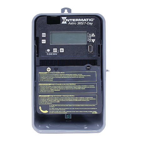 Intermatic Electronic Timer, Astro 7/365 Days, 30A ET2805CR