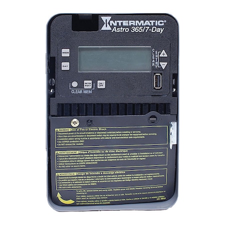 Intermatic Electronic Timer, Astro 7/365 Days, 30A ET2805C