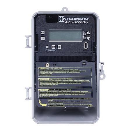 Intermatic Electronic Timer, Astro 7/365 Days, 20A ET2815CP