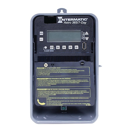 Intermatic Electronic Timer, Astro 7/365 Days, 30A ET2845CR