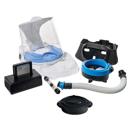 Bullard PAPR System Kit, Full Hood, Belt-Mount, Universal EVAHLSTLN2KFC3