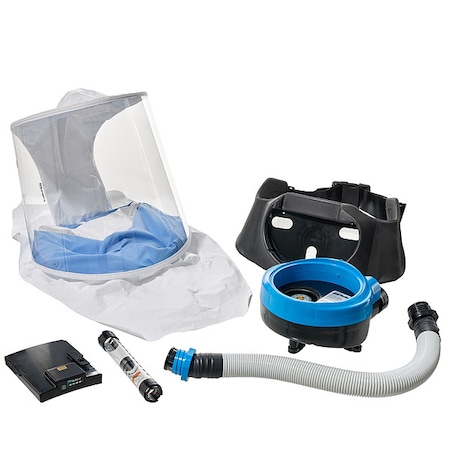 Bullard PAPR System Kit, Full Hood, Belt-Mount, Universal EVAHLSTLN2KNC