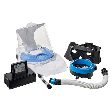 Bullard PAPR System Kit, Full Hood, Belt-Mount, Universal EVAHLSTLN2K
