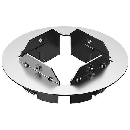 Sti Ezpath Series 33 - Single Kick In Plate, Steel, Galvanized Finish, Silver EZP133K