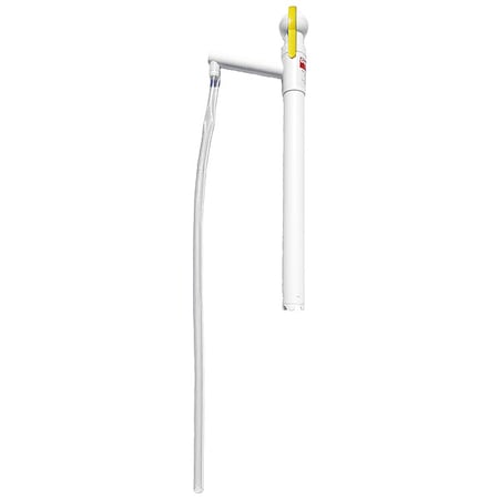 Action Pump HandPump, Piston, PE/PP, 12oz/stroke EZ5Y