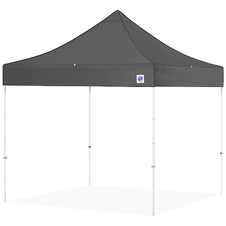E-Z Up Portable Shelter, Gray, 8 ft W, 8 ft L EC3STL08KFWHTSG