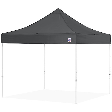 E-Z Up Portable Shelter, Gray, 10 ft W, 10 ft L EC3STL10KFGYTMCSG