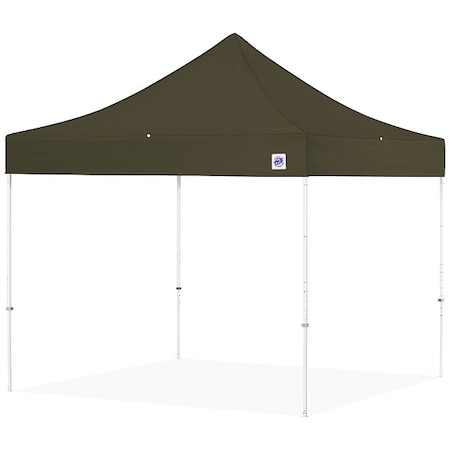 E-Z Up Portable Shelter, Green, 10 ft W, 10 ft L EC3STL10KFWHTMCOD