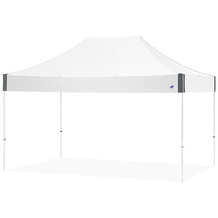 E-Z Up Portable Shelter, White, 10 ft W, 15 ft L EC3STL15KFWHTMCWH