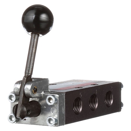 Aro Manual Air Control Valve, Lever, Black E112LM