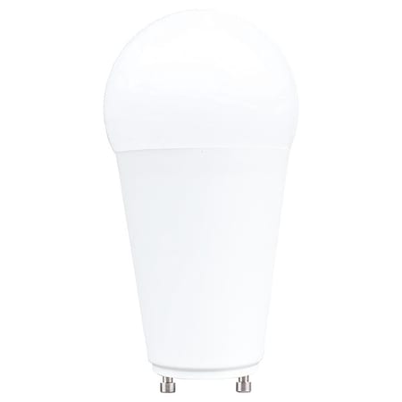 Maxlite 15 W, Compact LED Bulb, White, A19, 4000K Temp. Frosted, Dimmable E15A19GUDLED40/G8S