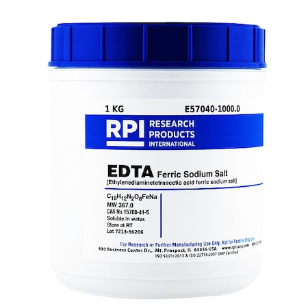 Rpi EDTA, 1kg, Powder E57040-1000.0