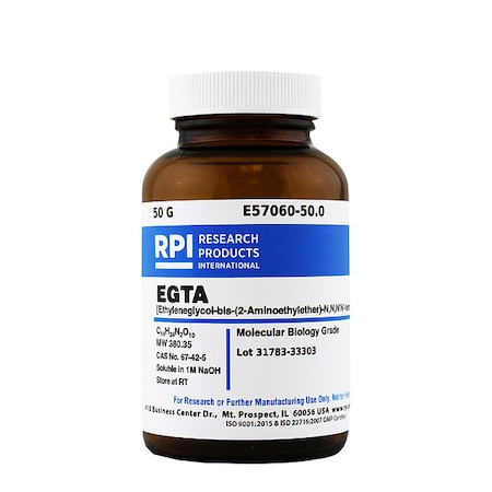 Rpi EGTA, 50g, Powder E57060-50.0