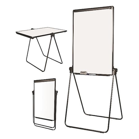 Mastervision Dry Erase Board, Melamine, 67 in, 30 1/2 in, Aluminum Frame, White, Matte EA14000583MV