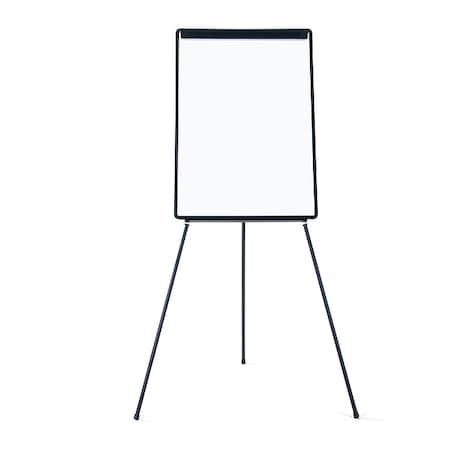 Mastervision Dry Erase Board, Melamine, 78 in, 26 1/2 in, Plastic Frame, White, Matte EA23000475