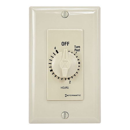 Intermatic Spring-Wound Timer, Ivory, 277V AC FD34H