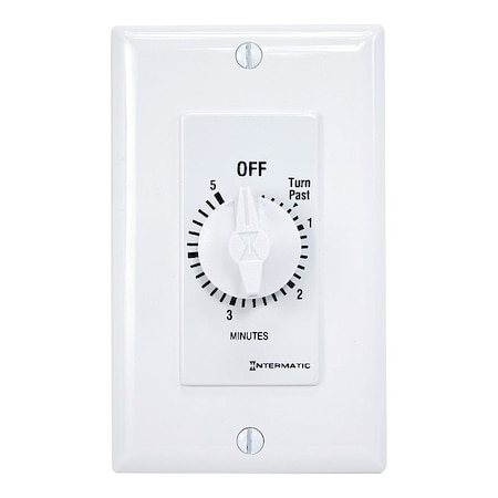 Intermatic Timer, Spring Wound, 5 Min FD5MW