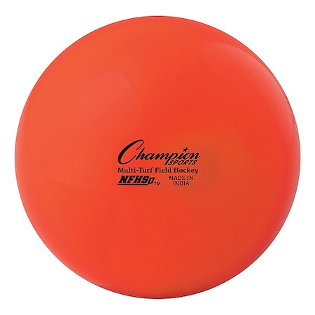 Champion Sports Field Hockey Ball Set, Orange, 2 3/4" Dia fhb1or