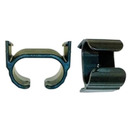 Salisbury Flashlight Clip, Plastic, Black, 1 inW FLCLIP