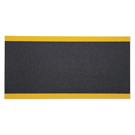Pig Traction Mat Black, 2 ft W x 4 ft L, 3/16 in Thick FLM5000-BWY