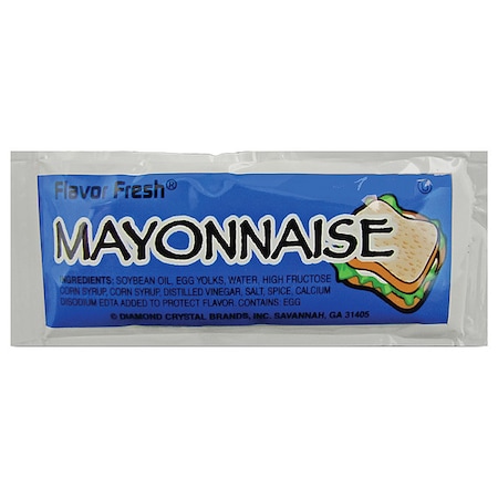 Flavor Fresh Mayonnaise Packets, 0.32 oz., PK200 PPIVENL154