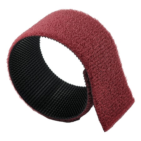 Zoro Select Strap Roll, Hook-and-Loop, Red, 82.5ft L FRIB2B100-011