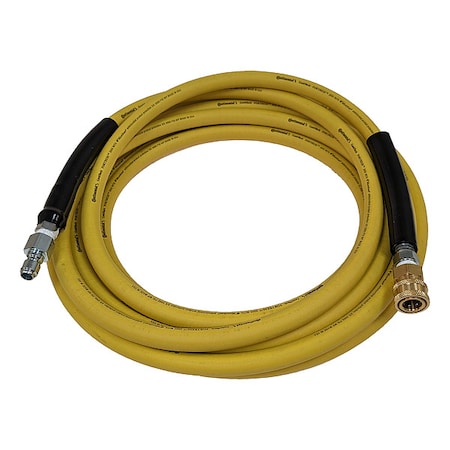 Continental Pressure Washer Hose, 100 ft, XNBR FR3K050-100-QC