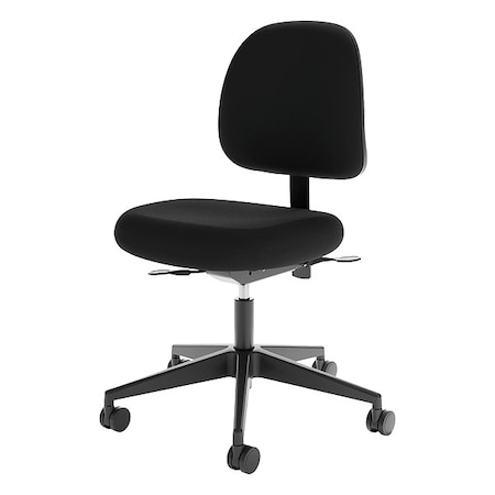 Cramer Task Chair, 27-1/2"W, Black, Foam, 350lb FSMD4-2RK-2