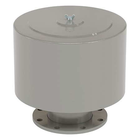 Solberg Filter Silencer, 6" Flange Inlet, 1100 cfm F-274P-600F