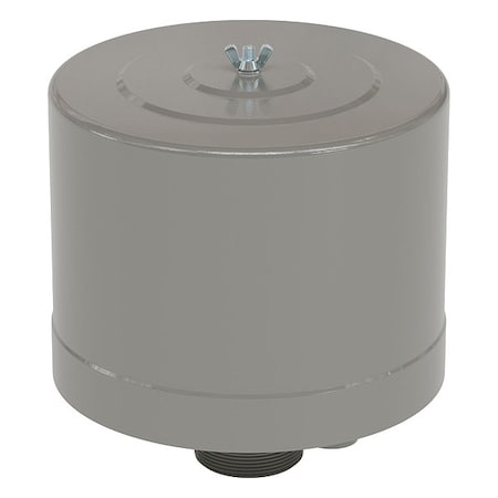 Solberg Filter Silencer, 3" MNPT Inlet, 300 cfm FS(12)-234P-300