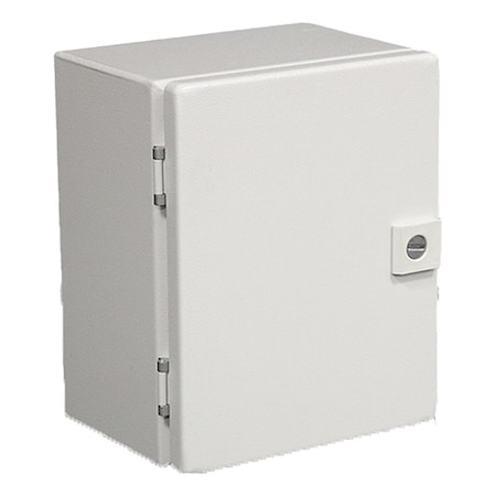 Rittal 1/4 Turn Latch Electrical Enclosures, 11.80 in H, 5.90 in D, 12 in W, 4, Steel JB121206HC