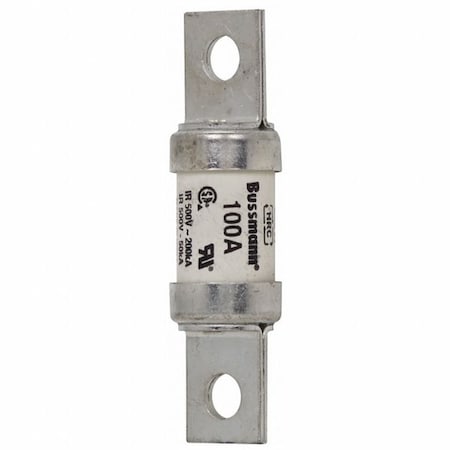Eaton Bussmann Semiconductor Fuse, FWH-B Series, Very Fast-Acting, 90A, 500V AC, Non-Indicating FWH-90BC