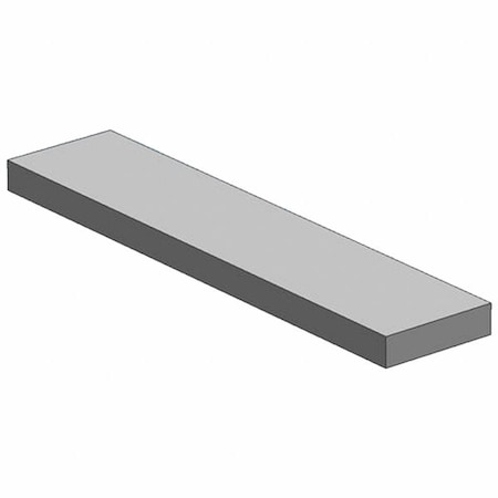 ZORO SELECT Alloy Steel Rectangle Bar, 24 in L, 6 in W 40f.75x6-24