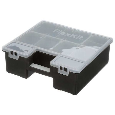 Flexcart Stackable Compartment Box with 14 compartments, Plastic, 4 1/4 in H x 12 13/32 in W FC-50PB