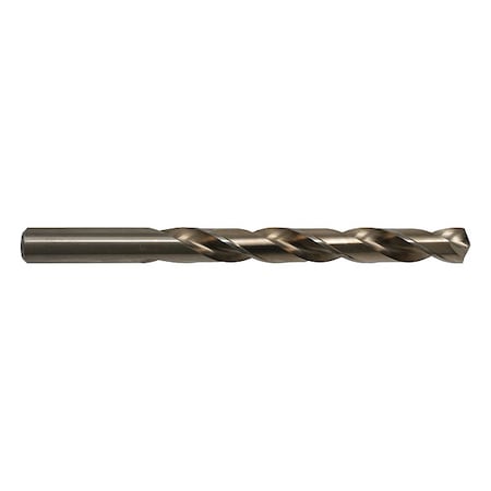 Chicago-Latrobe Jobber Length Drill Bit, Drill Bit Size 1/8 in, List Num 550, Drill Point Angle 135 Deg, Cobalt 46608
